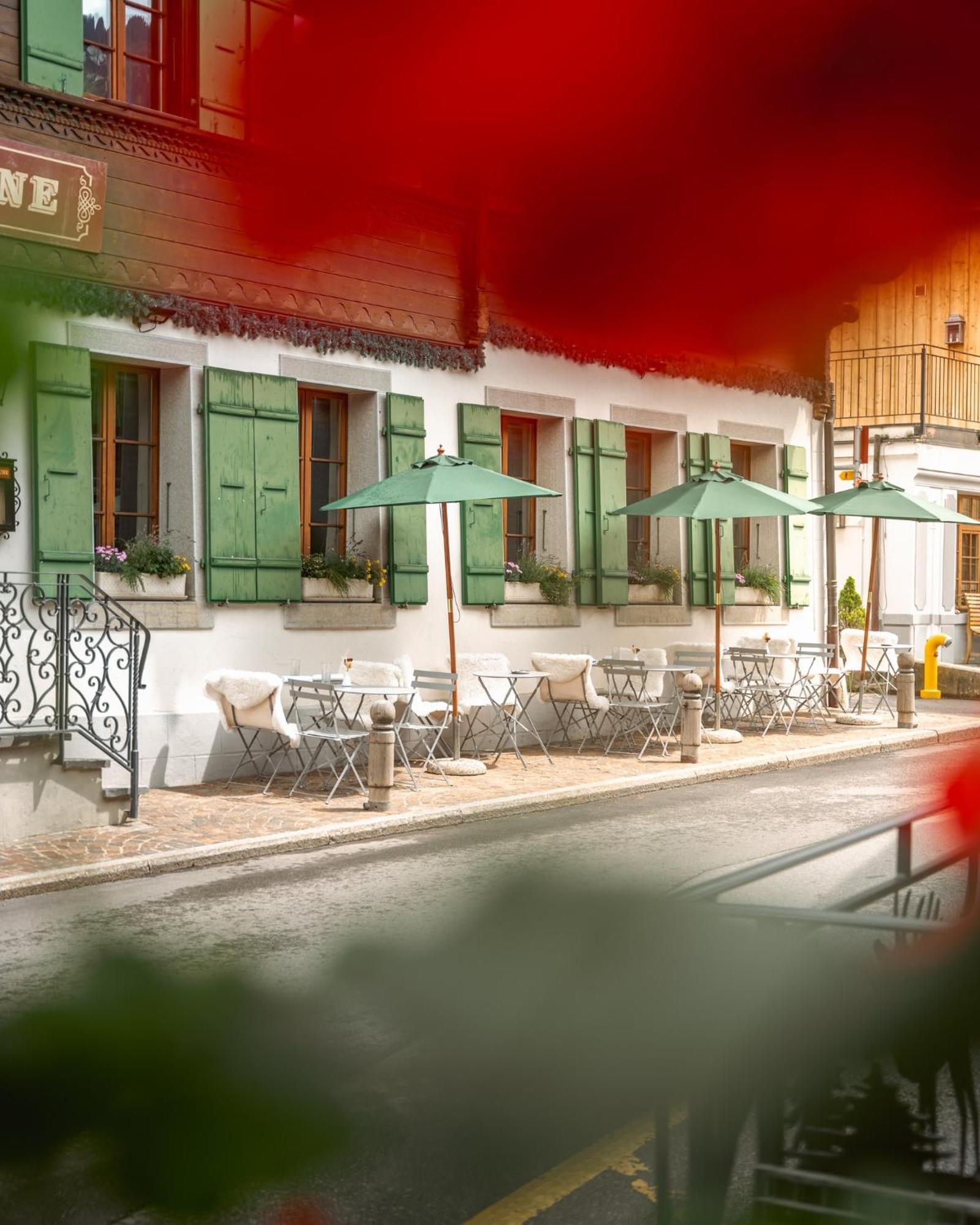 Hotel De Commune Gstaad Bagian luar foto